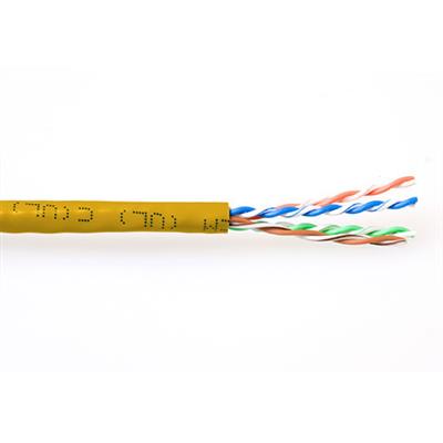 Intronics UTP 305m Cat6a Κιτρινο Πολύκλωνη EP458B