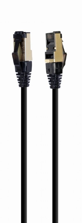 Cablexpert S/FTP Cat. 8 LSZH patch cord black 2m PP8-LSZHCU-BK-2M