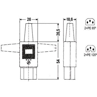 ΙΝΤRΟΝΙCS ΒΥΣΜΑ C13 ΜΑΥΡΟ (10A) SFO20