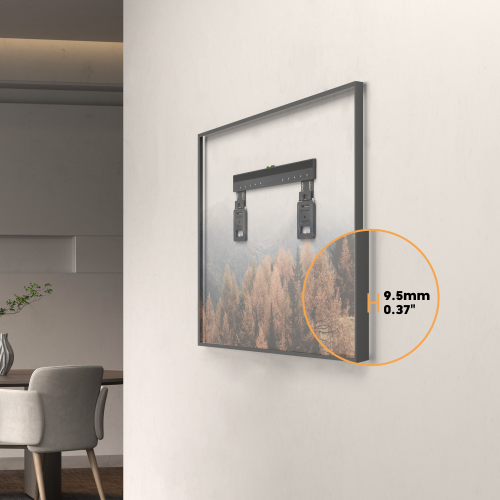 Brateck ΒΑΣΗ TV 43-100" ΣΤΑΘΕΡΗ ULTRA SLIM 75kg MAXVESA:800x600 LED-1948
