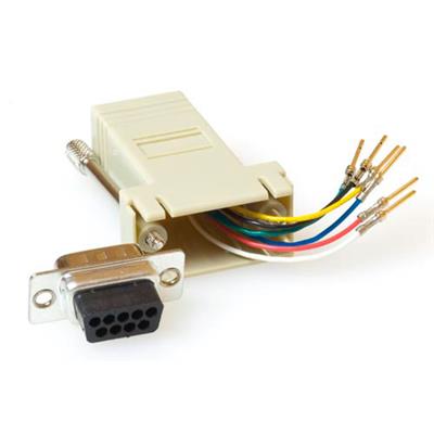 ACT Adapter DB9 Μ - RJ45 F 8P/8C TD09M8