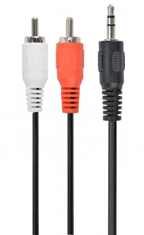 Cablexpert 3.5 mm Stereo to RCA Plug Cable 1.5m CCA-458