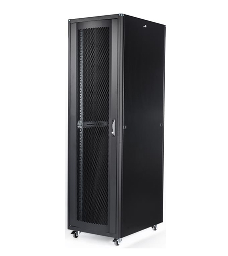 Elegant Επιδαπέδια καμπίνα 20U με βάθος 60 cm, Διατρητες 1 FRONT 2 REAR