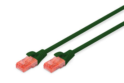 Digitus CAT6 U/UTP patch cord - LSZH 0.25m green DK-1617-0025/G