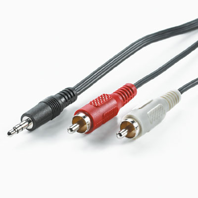 VALUE 3.5mm AUDIO CABLE ΣΕ 2X RCA M 1.5m 11.99.4341