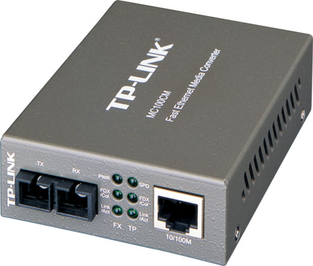Tp-Link TRANSCEIVER RJ45-F/O SC 10/100 MULTIMODE 2km MC100CM