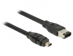 DELOCK FIREWIRE CABLE  4pin σε 6pin 1m 82576