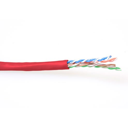 INTRONICS UTP 100m Cat6 Πολύκλωνη ΚΟΚΚΙΝΟ EP850H