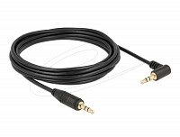 Delock 3.5mm AUDIO CABLE M/M Γωνιακό 5m