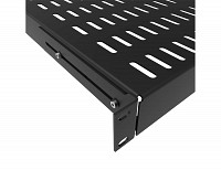 Ράφι 1U για rack με βαθος 120cm 100Kgr L=100mm (+ brackets)