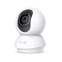 Tp-Link Camera Pan/Tilt Home Security Wi-Fi 4K 8MP (3840X2160) Tapo C250