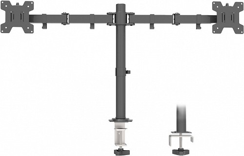 Βραχίονας για 2 οθόνες 13" έως 32" έως 2x8kg
