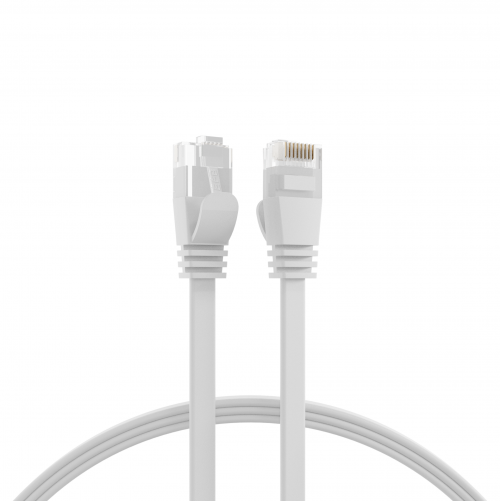 EFB UTP 3m Cat6a Λευκό extra-flat