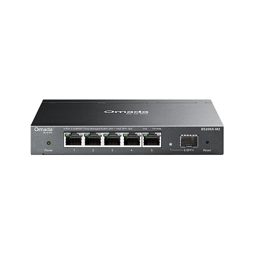 Tp-Link SWITCH Omada 5-Port 2.5GBASE-T Easy Managed with 1 10GE SFP+ Slot