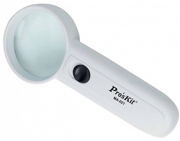 ΦΑΚΟΣ ΜΕΓΕΘΥΝΤΙΚΟΣ ΧΕΙΡΟΣ LED (3.5X) Φ46 MA-021 S/PROSKIT