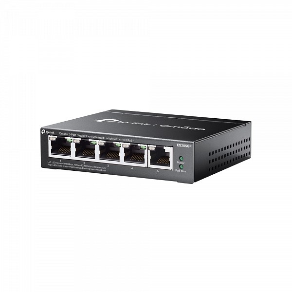 Tp-Link Omada 5-Port Gigabit Easy Managed Switch with 4-Port PoE+