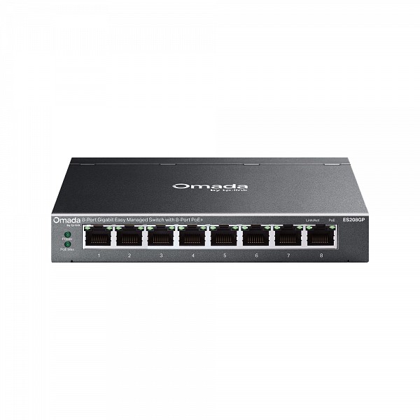 Tp-Link Omada 8-Port Gigabit Easy Managed Switch with 8-Port PoE+