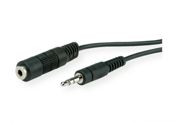ROLINE 3.5mm Extension Cable, M/F, 10 m
