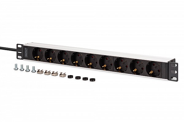 Digitus ΠΟΛΥΠΡΙΖΟ 19 9xSch σε C20 2m aluminium