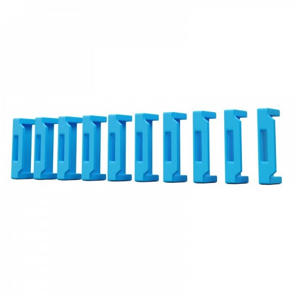 Lindy Port Blocker HDMI (without key) Pack of 10 blue