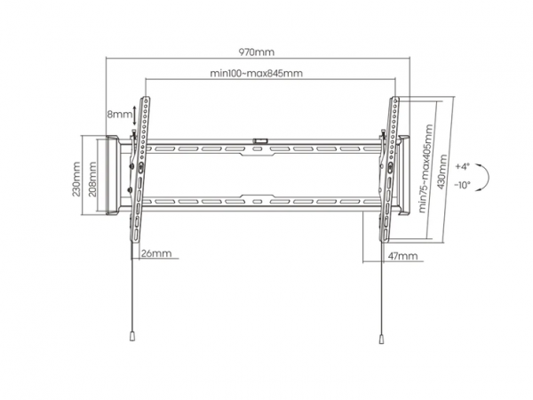 Value Βάση Τηλεόρασης 43-90 έως 75kg maxvesa:800x400