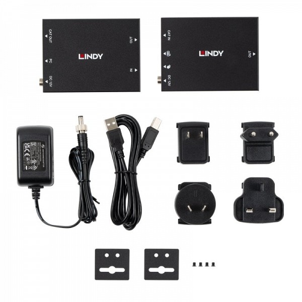 Lindy CONSOLE EXTENDER HDMI +USB 100m Cat.6 + PoC