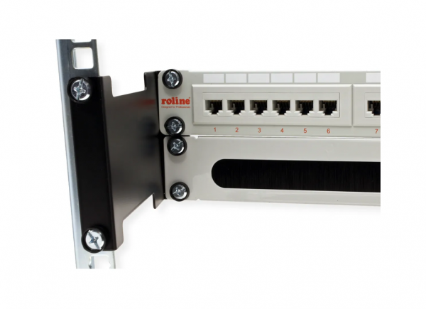 VALUE 19 Rack Depth Extender, 2 pcs, 2U, metal, 151.5mm