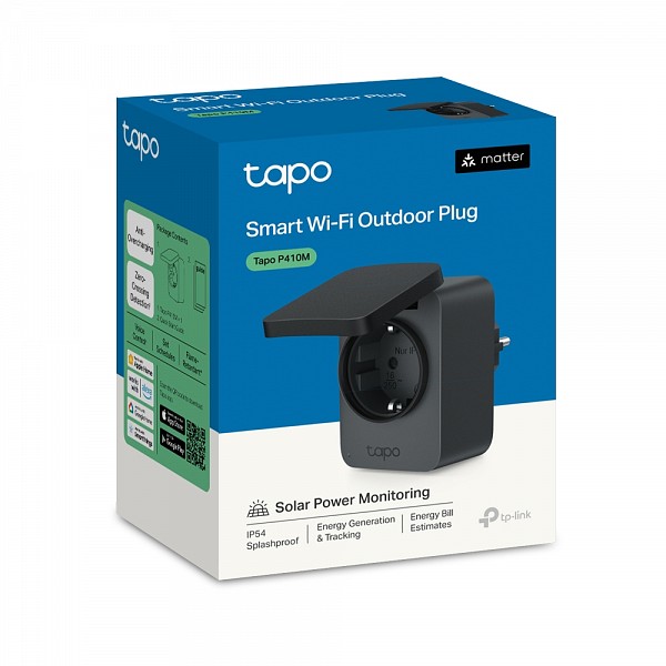 Tp-Link Mini Smart Wi-Fi Socket Outdoor Energy Monitoring Matter Certified
