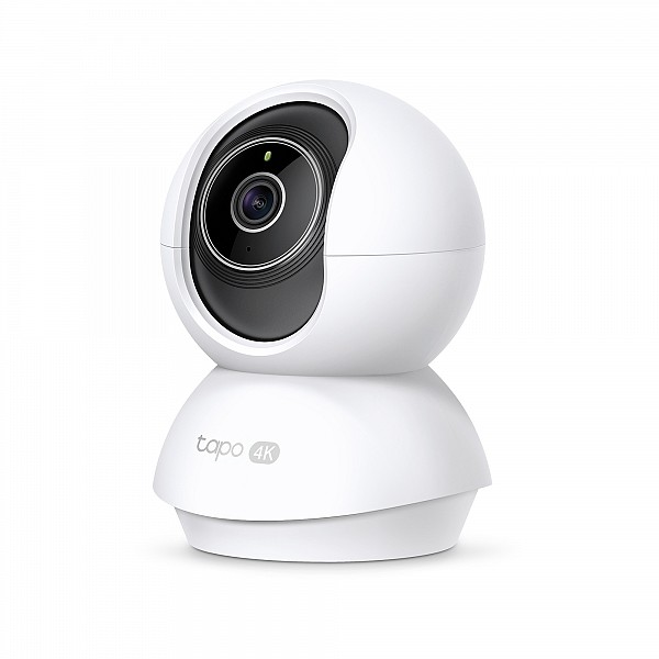 Tp-Link Camera Pan/Tilt Home Security Wi-Fi 4K 8MP (3840X2160) Tapo C250