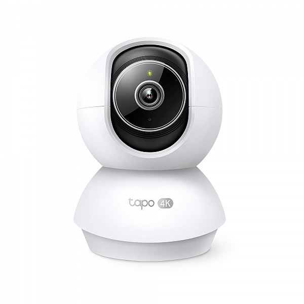 Tp-Link Camera Pan/Tilt Home Security Wi-Fi 4K 8MP (3840X2160) Tapo C250