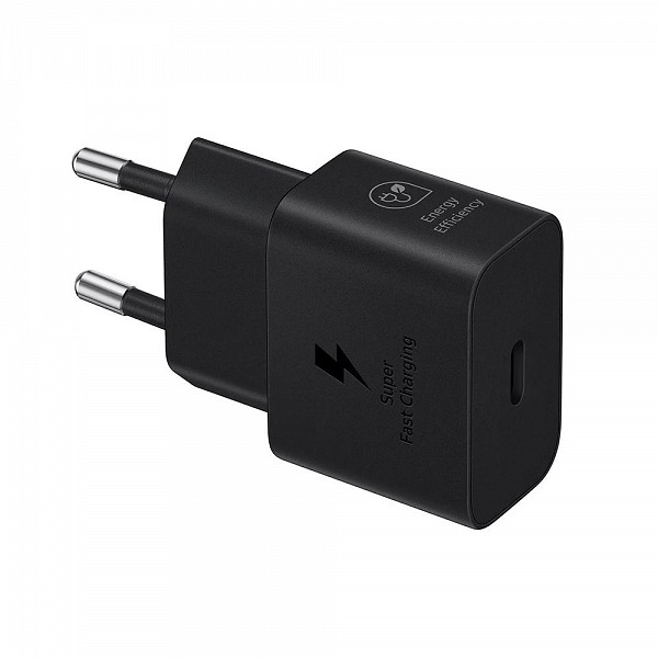 Samsung Φορτιστής Χωρίς Καλώδιο και Καλώδιο USB-C 25W Μαύρος EP-T2510NBEGEU
