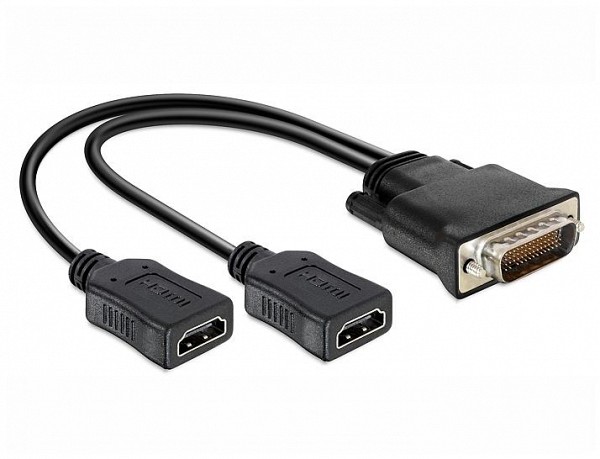 DeLock ADAPTER DMS59/M-2XHDMI/F 65280