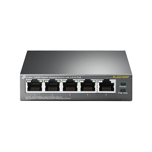 TP-LINK 5-Port Gigabit Desktop Switch with 4-Port PoE