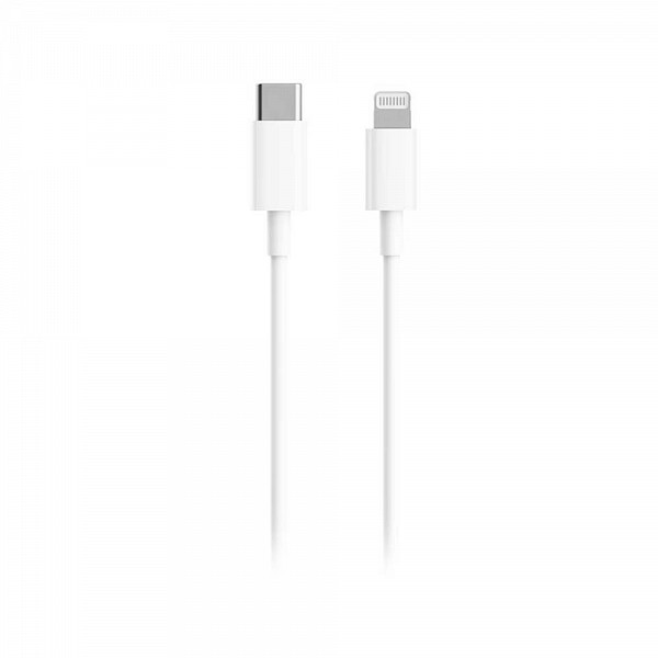 Xiaomi Regular USB 2.0 Cable USB-C male - Lightning Λευκό 1m (BHR4421GL) (XIABHR4421GL)
