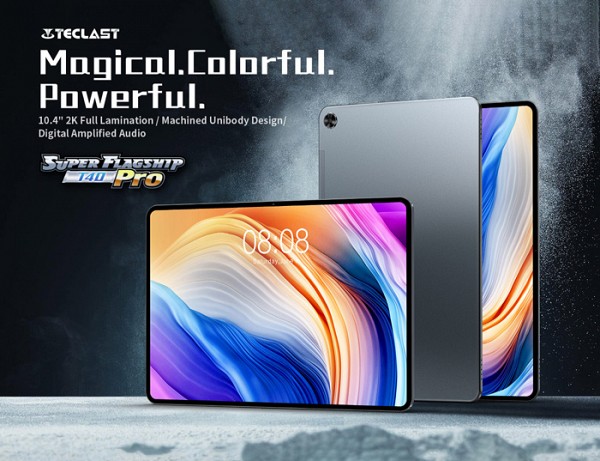 TECLAST tablet T40 Pro, 10.4 FHD, 8/128GB, Android 11, 4G, γκρι T40PRO-BK