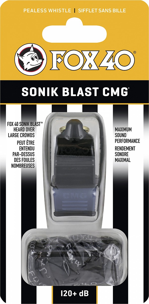 FOX Σφυρίχτρα FOX40 Sonik Blast CMG Official με Κορδόνι 92010008