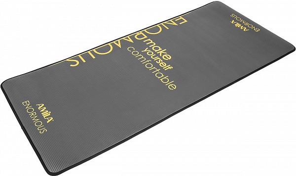 AMILA Στρώμα Γυμναστικής NBR Μαύρο ENORMOUS 81774