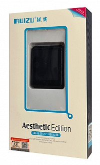 RUIZU MP3 player M4 με ηχείο, 1.8, 16GB, BT, ελληνικό μενού, μαύρο M4-16GB