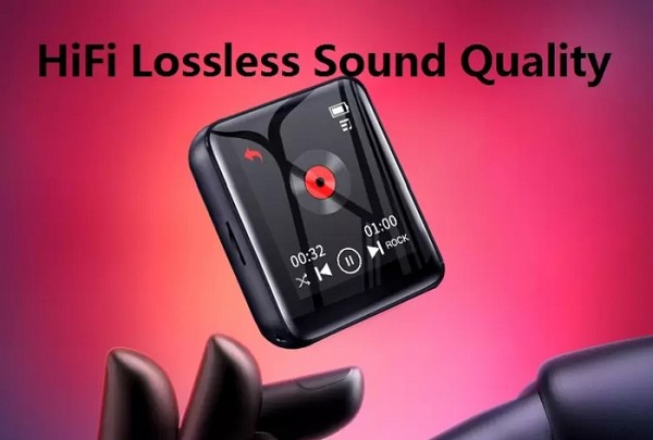 RUIZU MP3 player M4 με ηχείο, 1.8, 16GB, BT, ελληνικό μενού, μαύρο M4-16GB