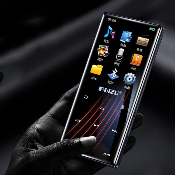RUIZU MP3 player D29 με ηχείο, 1.8, 16GB, BT, ελληνικό μενού, μαύρο D29-16GB