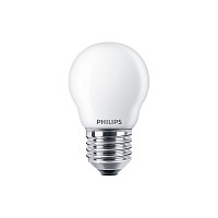 Philips E27Led Bulb Balll Mat Warm White (6.5W) (60W) LPH02358
