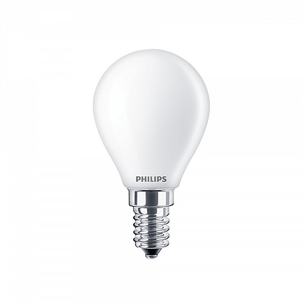 Philips E14 LED Bright White Mat ball bulb 2.2W (25W) LPH02386