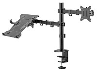 BRATECK βάση γραφείου οθόνης 13-32 & laptop έως 9kg LDT66-C024ML