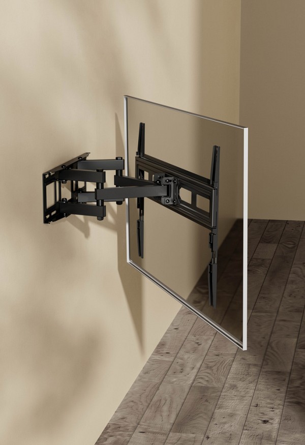 POWERTECH επιτοίχια βάση TV full-motion 37-80 40kg MAXVESA:600x400 PT-1130