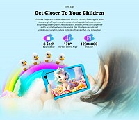 TECLAST tablet P85T Kids, 8 HD, 4/64GB, Android 13, 5000mAh, μπλε P85T-KIDS