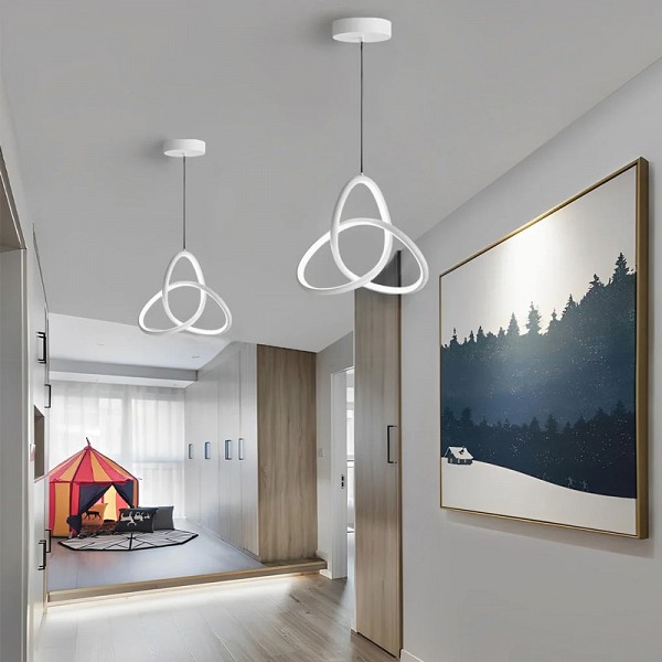 POWERTECH LED φωτιστικό οροφής HLL-0121, 15W, 4000K, Φ22cm x 1m, λευκό HLL-0121