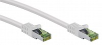 GOOBAY καλώδιο δικτύου 61105, CAT 8.1 S/FTP, copper, GHMT, 2m, λευκό 61105