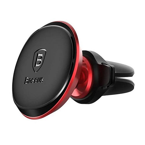 Baseus Car Mount Holder Magnetic Air Vent Red Os C40141201913-00