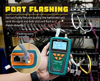 PROSKIT tester καλωδίων δικτύου MT-7071N για RJ45/11/12 & BNC MT-7071N