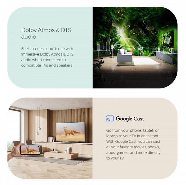 HOMATICS TV Box R 4K Plus, 4/32GB, WiFi, Google πιστοποίηση, Android 11 BOXR4KPLUS